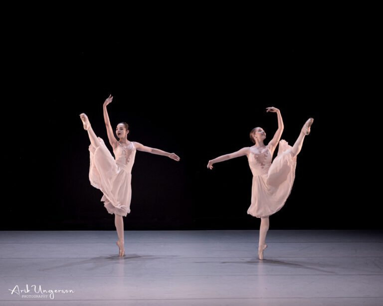 רקדנית במופע בלט רקדניות בהופעת בלט מרהיבה