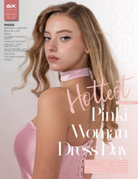 צילום אופנה וביוטי מגזין 6X HOTTEST Magazine - Back Cover - Volume 143